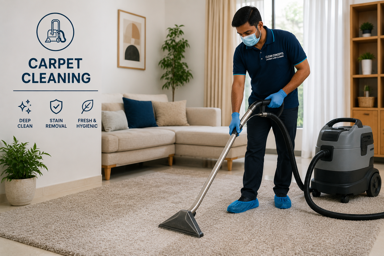 Carpet cleaning service