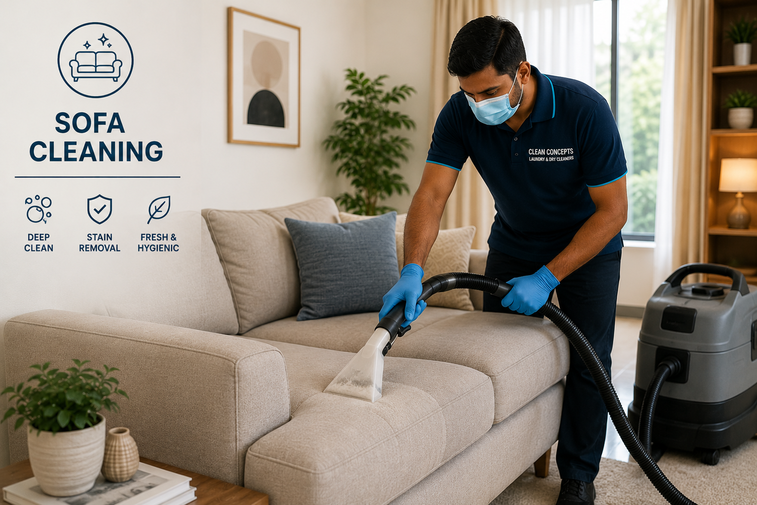 Sofa cleaning service
